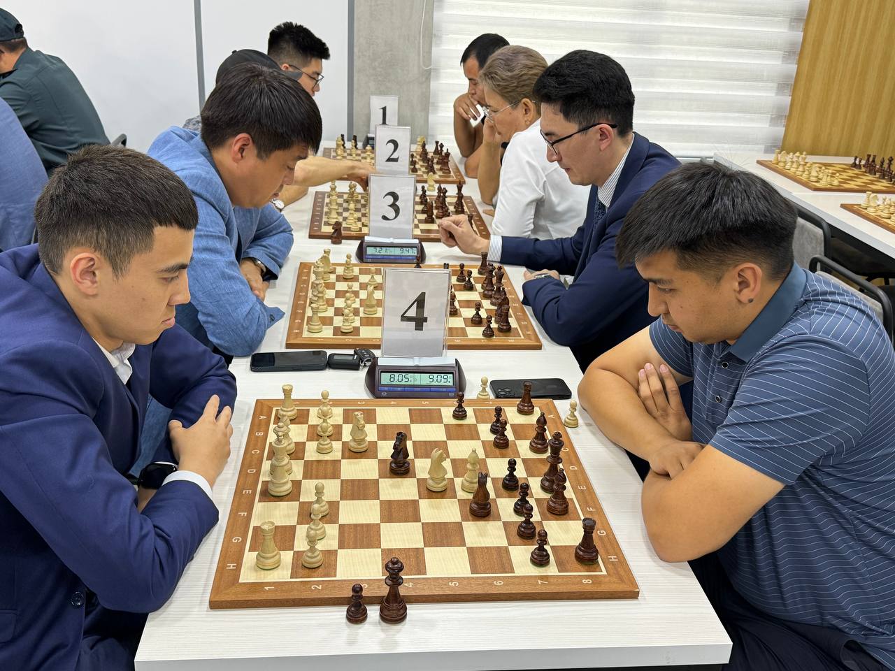 Заң мен тәртіп жолындағы шахмат турнирі