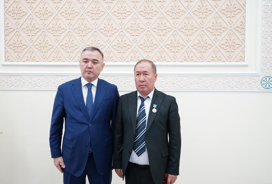 Жетісу облысында су шаруашылығы қызметкерлері марапатталды