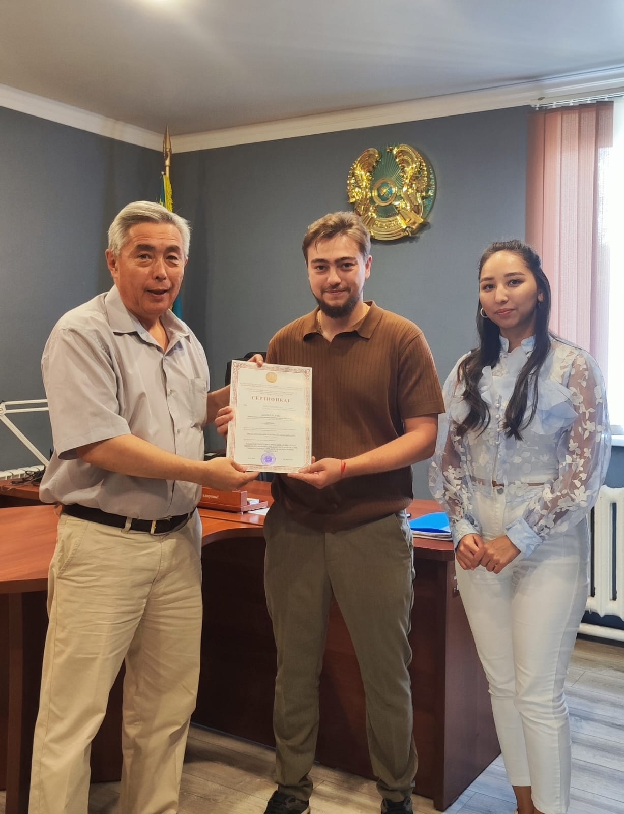 Тиісті дәріхана практикасы стандартына (GPP) сәйкестігі туралы сертификат берілді