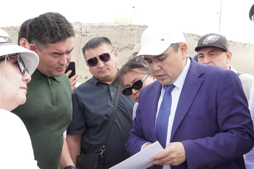 **Абайдың 180 жылдық мерейтойына дайындық: штаб мүшелері Абай ауданындағы негізгі нысандарды аралады**