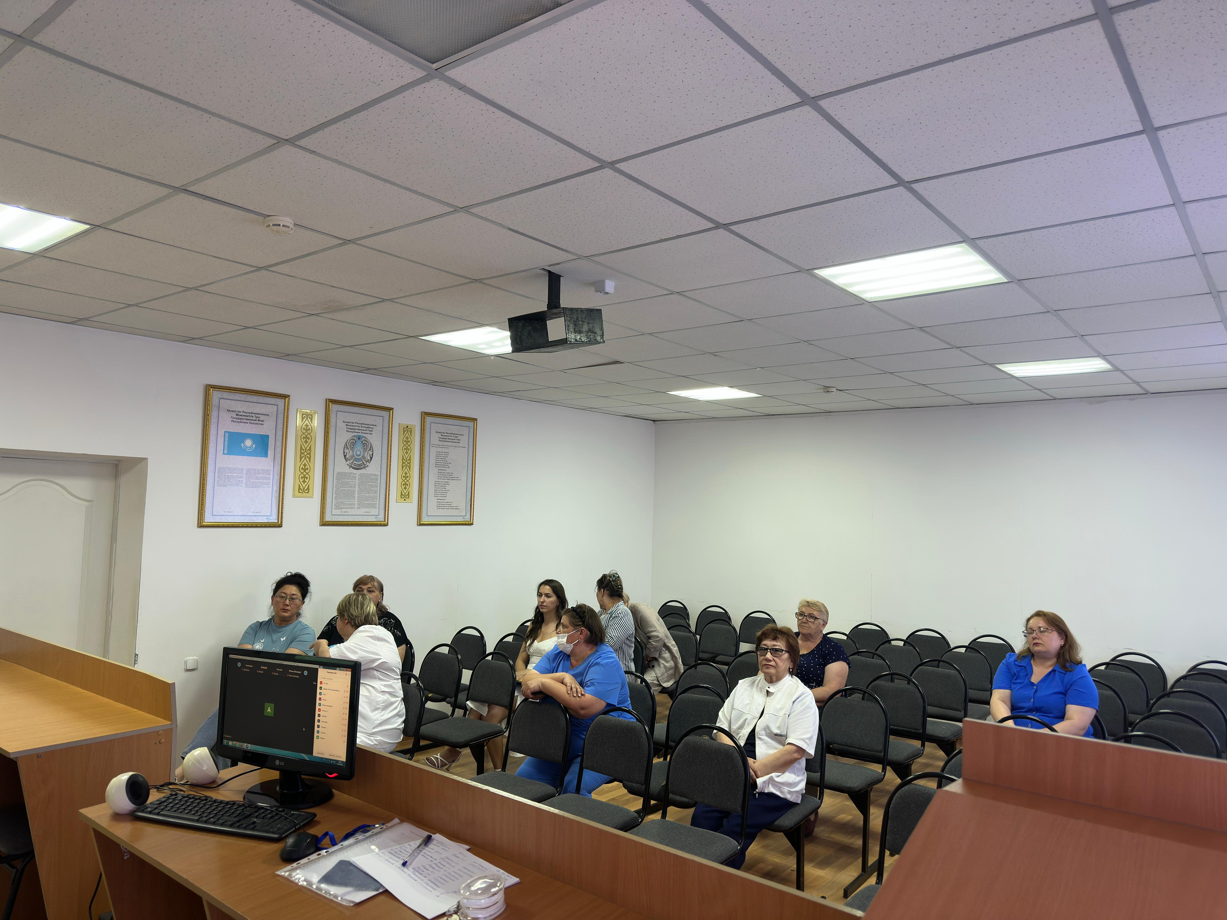 Габит Мүсірепов атындағы ауданда дәрілік заттарды таңбалау және қадағалау жүйесіне арналған семинар