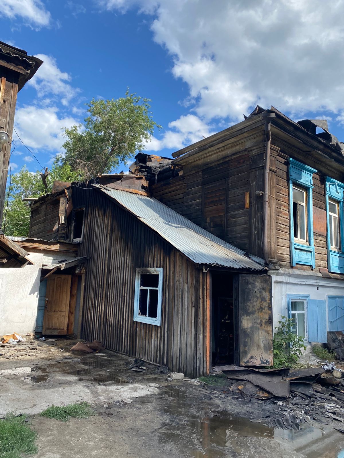 Абай облысындағы тарихи нысанда орын алған өртке байланысты ресми ақпарат