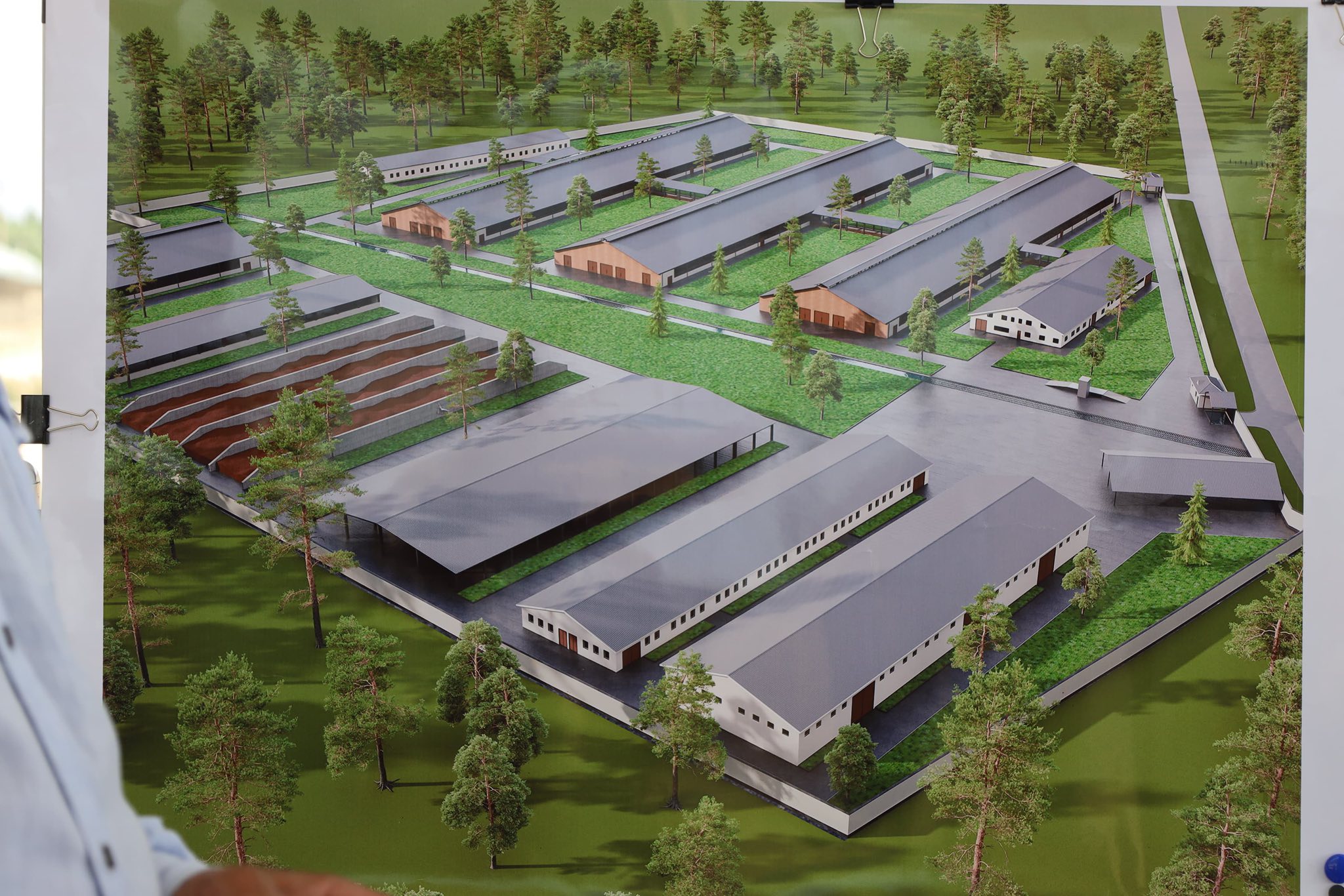 ТҮРКІСТАН: ТӨЛЕБИДЕ ТАУАРЛЫ СҮТ ФЕРМАСЫ ІСКЕ ҚОСЫЛАДЫ