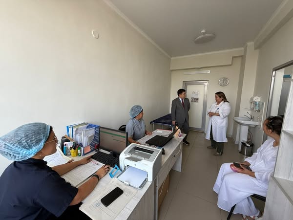 Жүкті әйелдерге көрсетілетін медициналық қызметтің ұйымдастырылуымен танысты