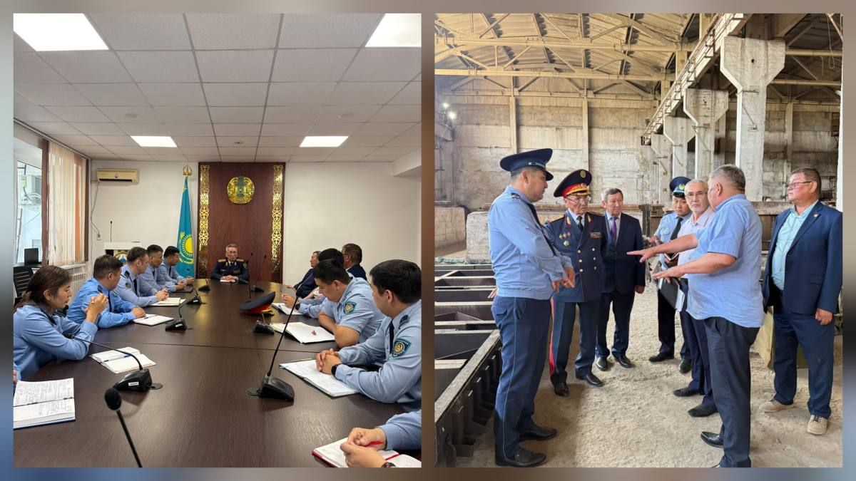 ІІМ делегациясы Павлодар облыстық ҚАЖ департаментінің жеке құрамымен кездесті
