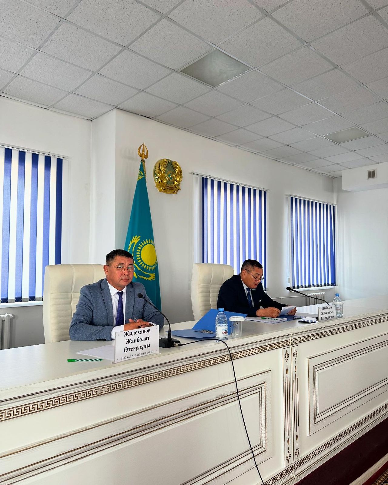 ШАЛҚАР АУДАНДЫҚ МӘСЛИХАТЫНЫҢ КЕЗЕКТЕН ТЫС ОТЫЗ ТОҒЫЗЫНШЫ СЕССИЯСЫ ӨТТІ