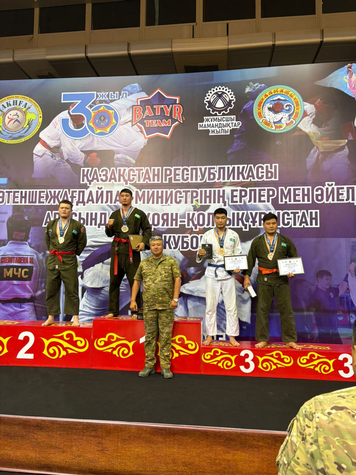 Құтқарушының күші мен рухы — республикалық жарыста қола медаль!