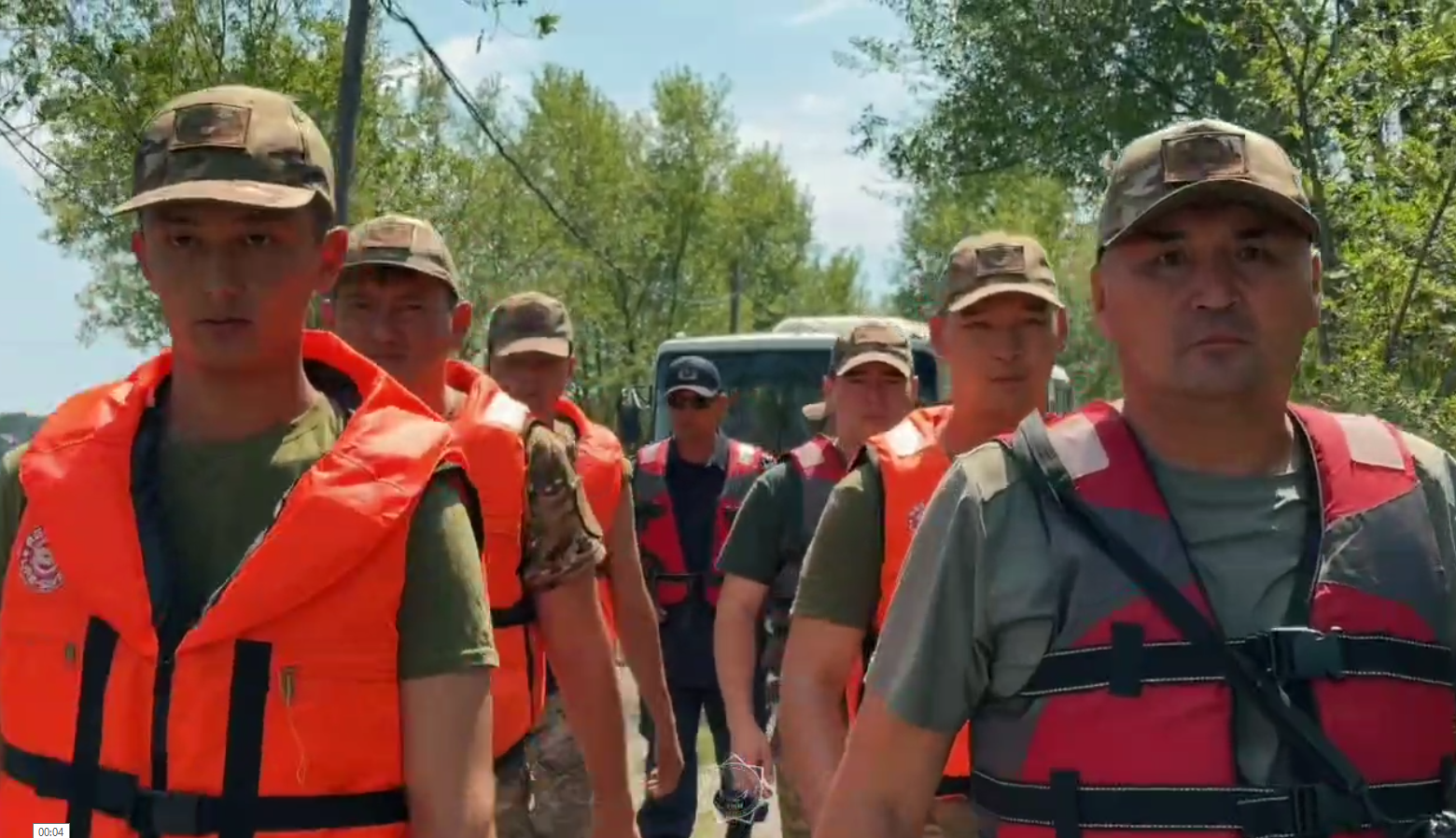 Су айдындарында алдын алу жұмысты ТЖМ әскери қызметшілері жүргізеді
