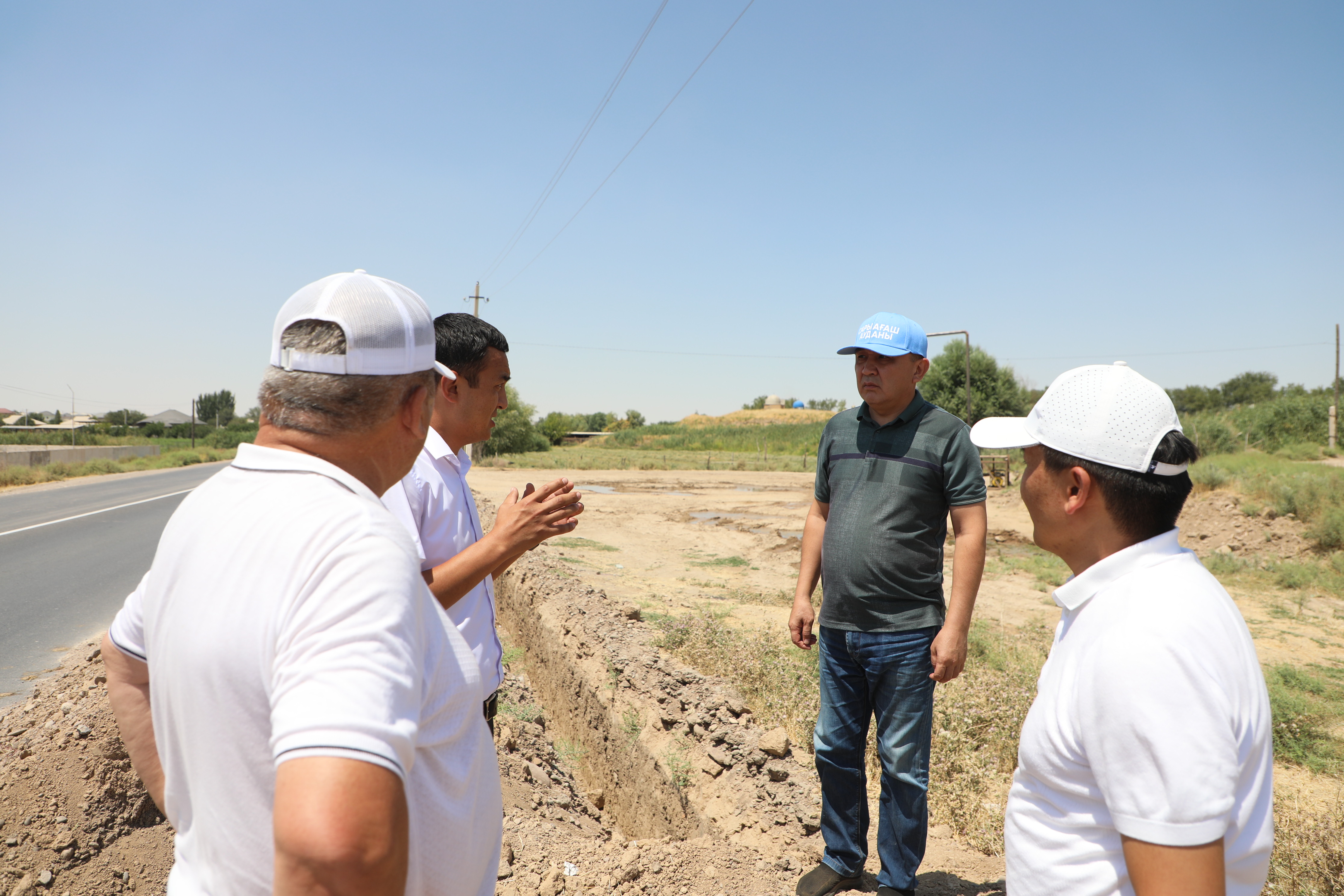 САРЫАҒАШ: АУЫЗ СУ ҚҰРЫЛЫС ЖҰМЫСТАРЫНЫҢ БАРЫСЫН ПЫСЫҚТАДЫ