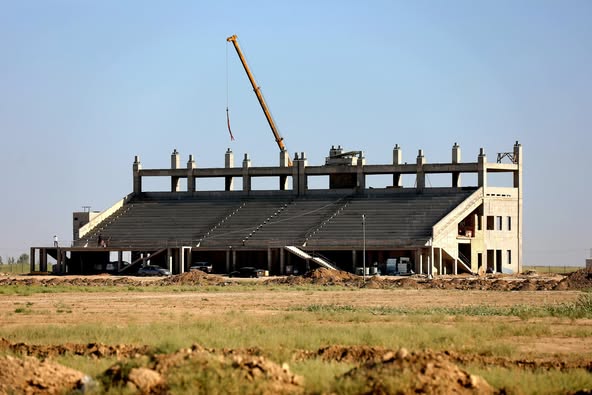 ТҮРКІСТАНДА ЗАМАНАУИ ИППОДРОМ САЛЫНЫП ЖАТЫР