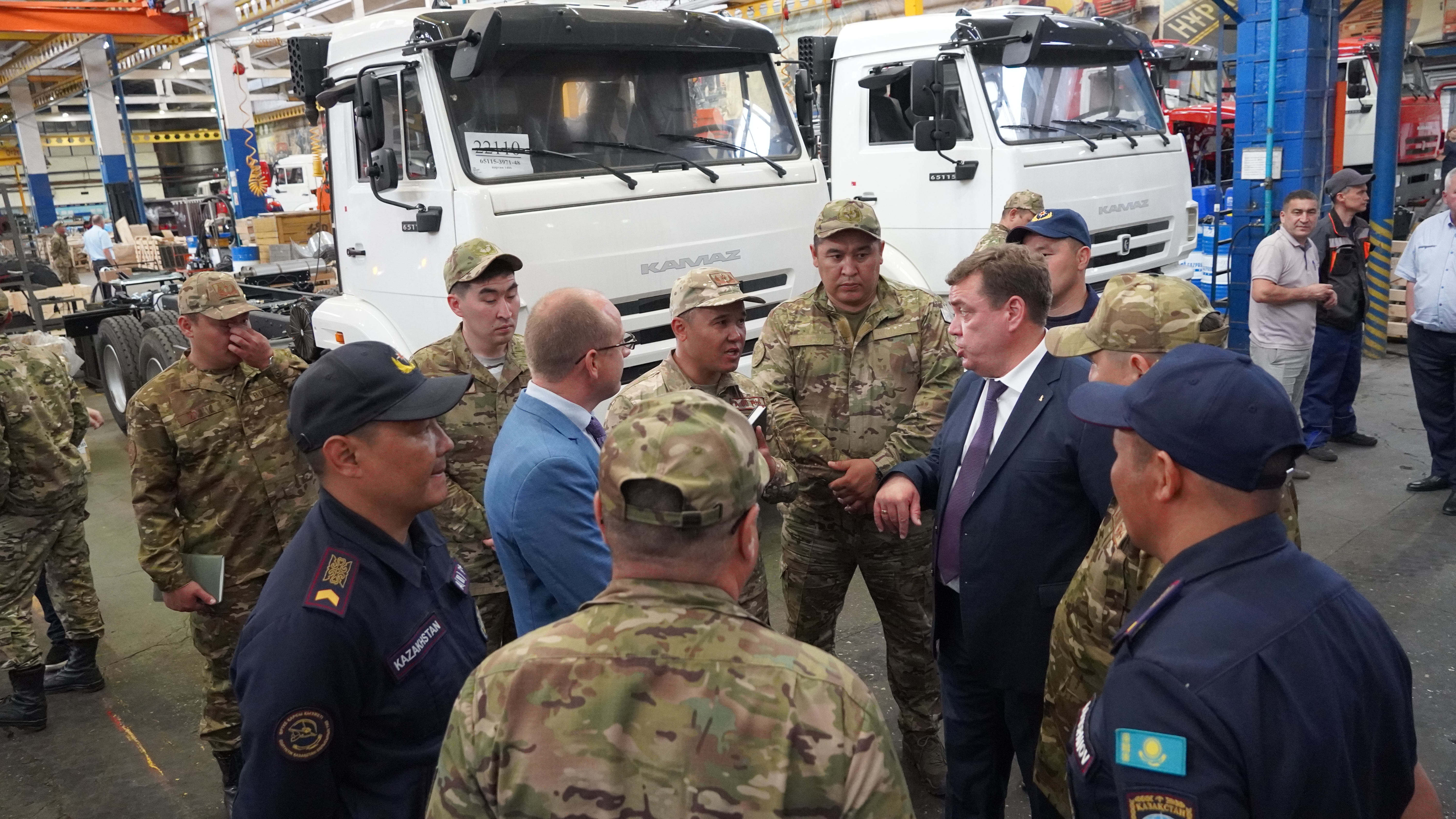 "КамАЗ" конструкторлық бюросы базасында практикалық тренинг