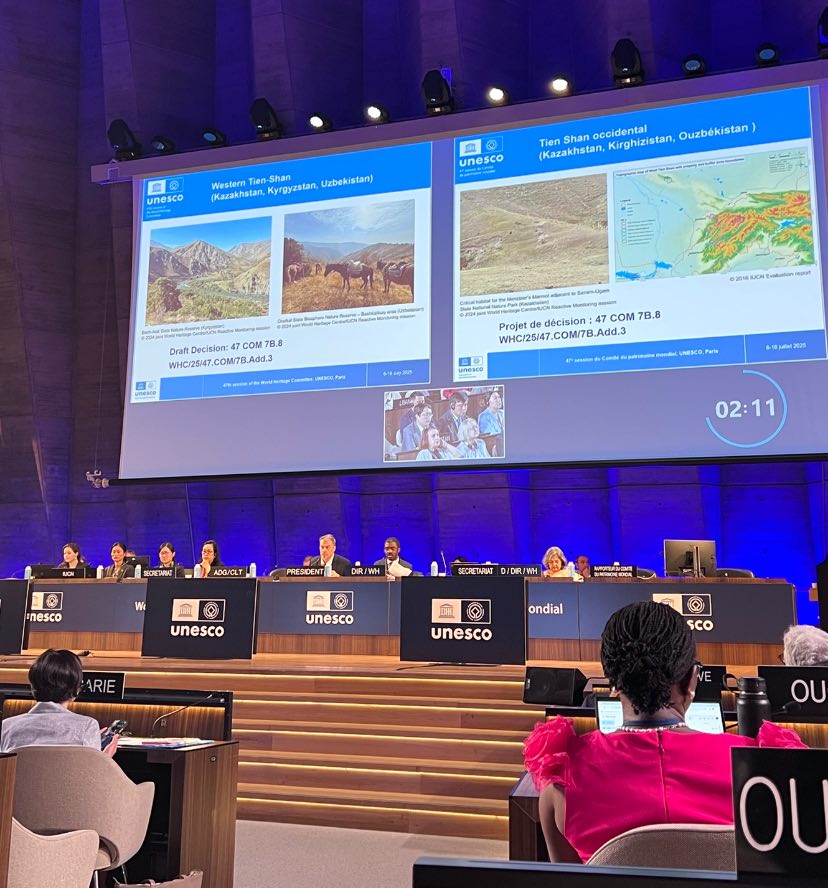 ЮНЕСКО-НЫҢ  ДҮНИЕЖҮЗІЛІК МҰРА КОМИТЕТІ «ТҮРКІСТАН ҚАЛАСЫНЫҢ ЕРЕКШЕ МӘРТЕБЕСІ ТУРАЛЫ» ЗАҢЫН ҚҰПТАДЫ