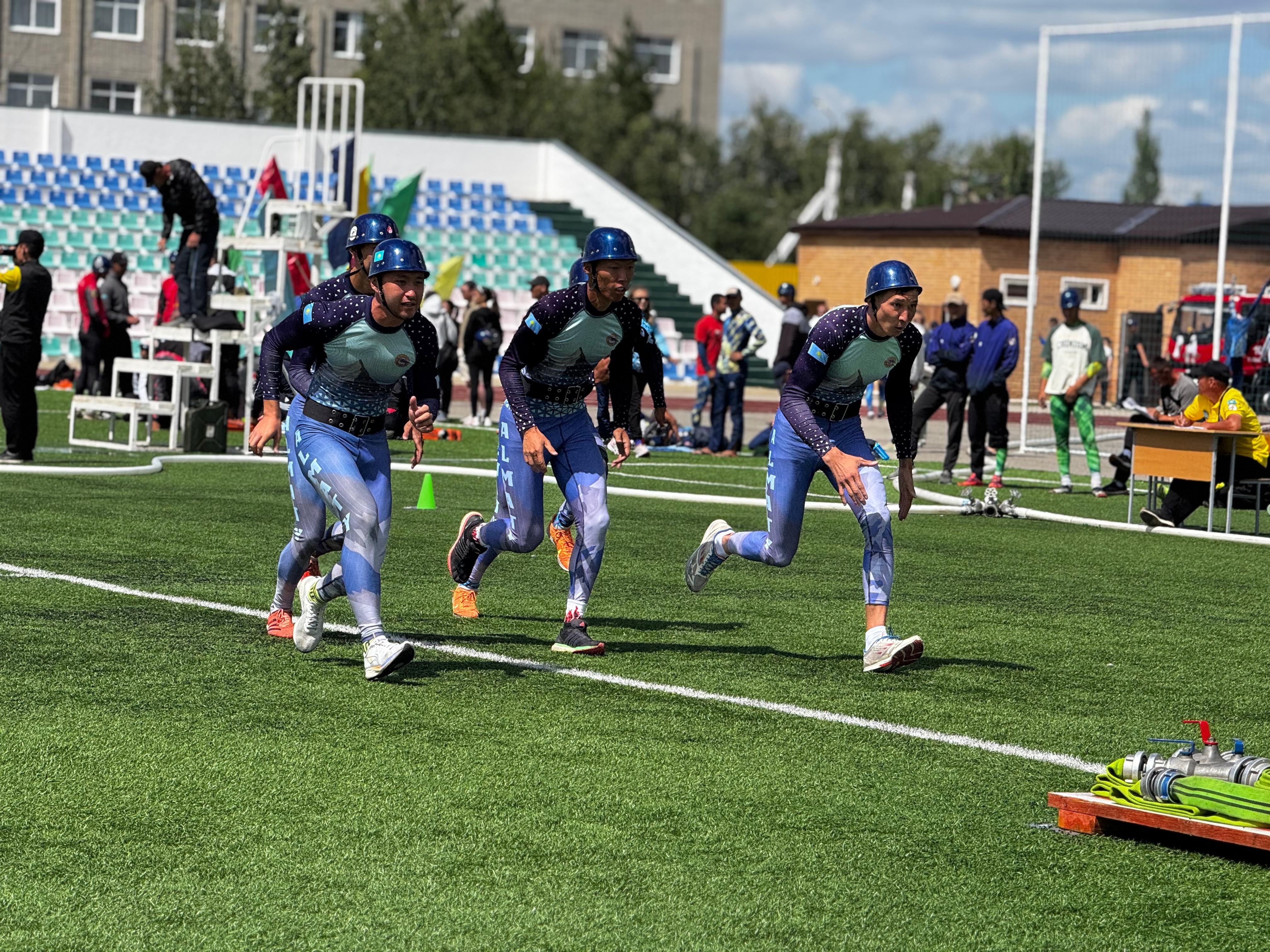 Өрт-құтқару спорты бойынша жазғы чемпионаттың төртінші күні