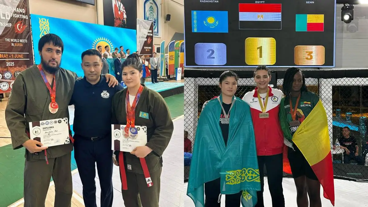 Полицей ару екі бірдей әлем чемпионатының күміс жүлдегері атанды