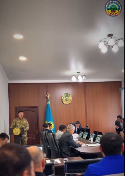 Сегодня под председательством акима района Нурлыбека Унербаева состоялось очередное аппаратное совещание.