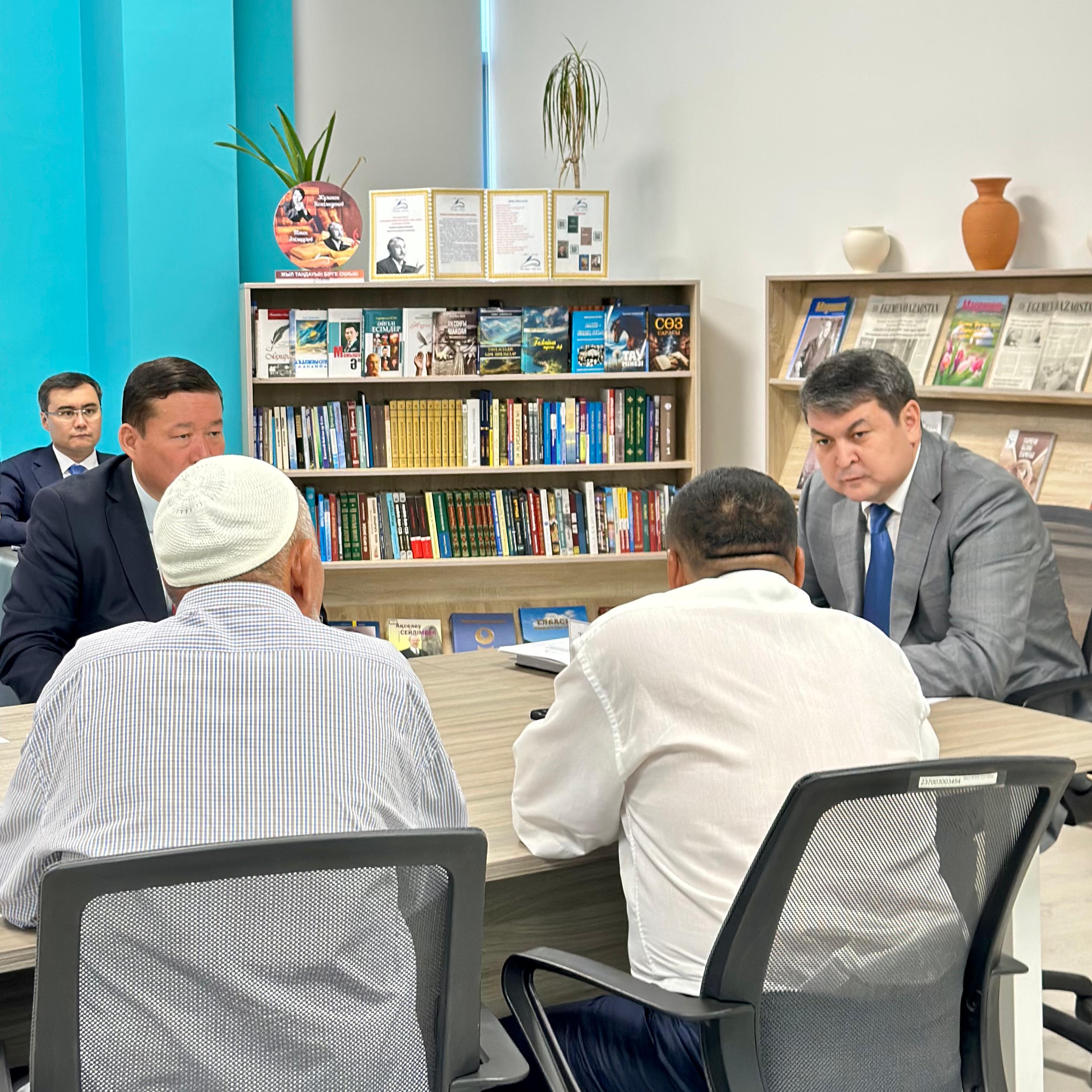 ТҮРКІСТАН: ТҰРҒЫНДАРДЫҢ ӨТІНІШТЕРІ НАЗАРДАН ТЫС ҚАЛМАЙДЫ