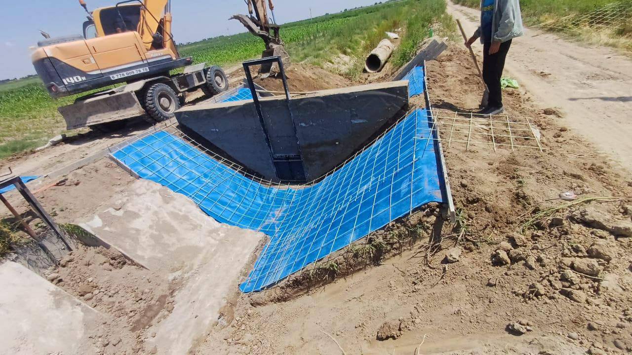 Түркістан облысында суару және дренаж жүйелерін реконструкциялау бойынша үш жоба 90%-ға аяқталды