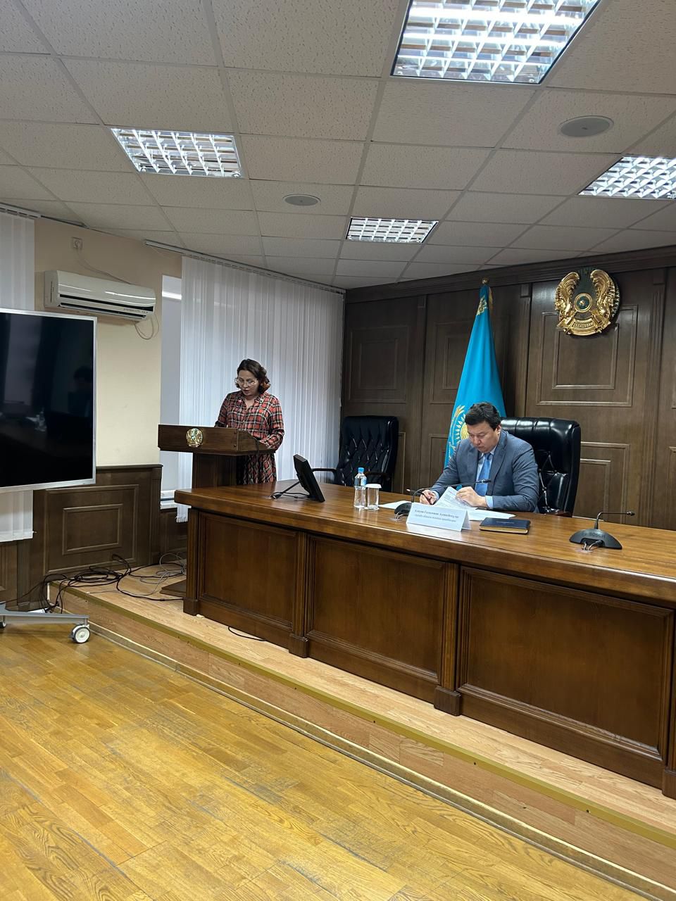 Заседание областной трехсторонней комиссии по социальному партнерству и регулированию социальных и трудовых отношений.