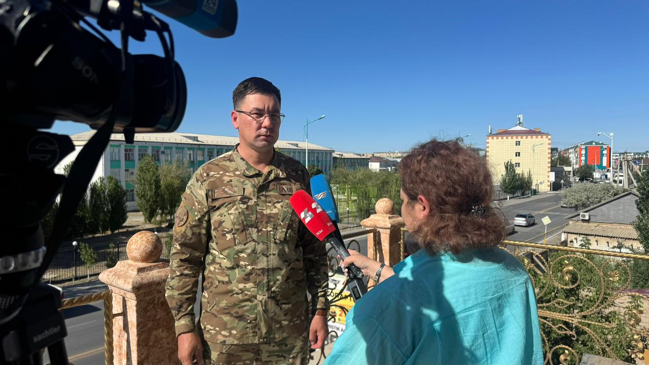 Тұрғындарға қауіпсіздік қағидаларын қатаң сақтау ескертілді