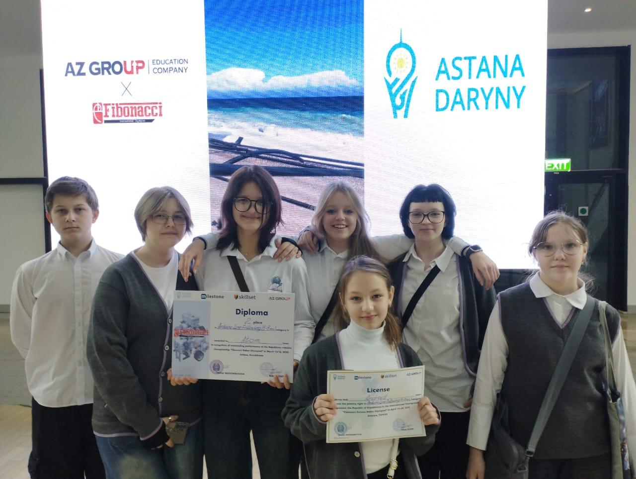 Республиканская Олимпиада по робототехнике "Fibonacci Robot Olympiad"