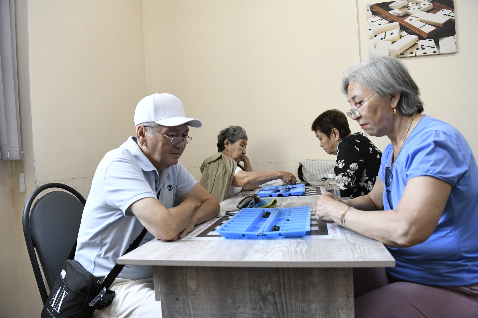 Астанадағы Паралимпиадалық жаттығу орталығында тоғызқұмалақтан жарыс өтті