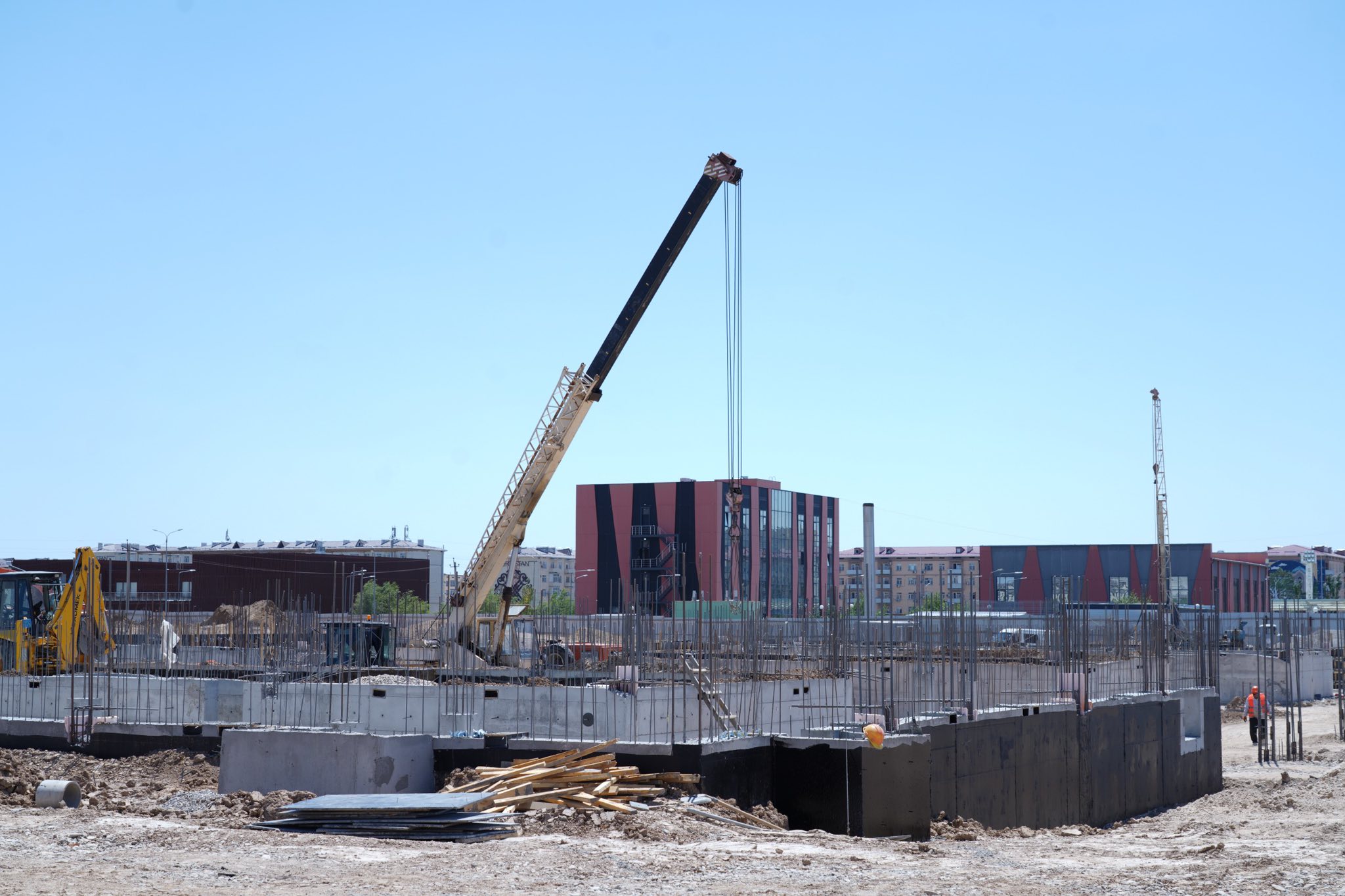 ТҮРКІСТАН: «АНА МЕН БАЛА» ОРТАЛЫҒЫНЫҢ ҚҰРЫЛЫСЫ ҚАДАҒАЛАНДЫ