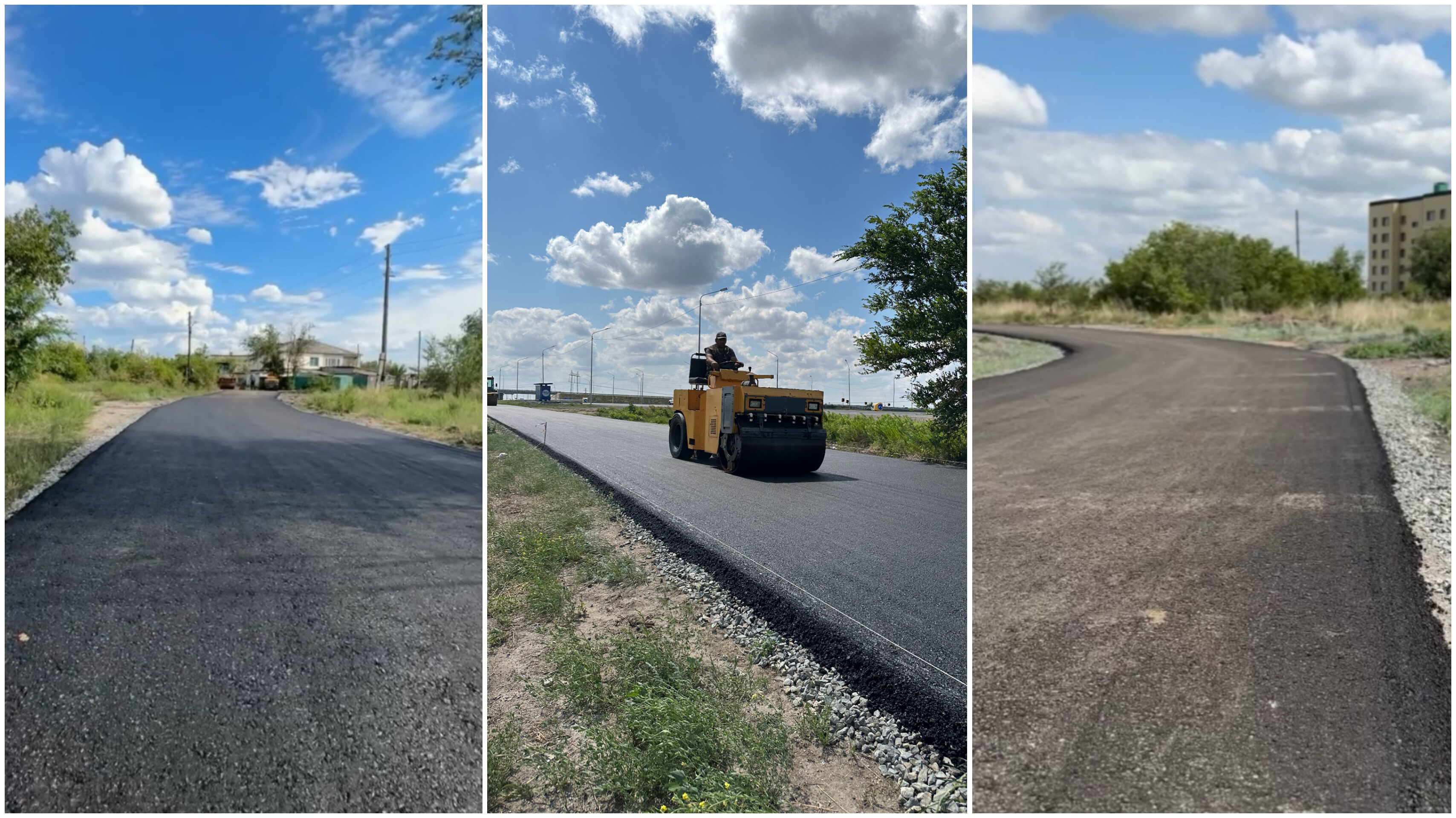 Ғарышкер көшесінің жолдарын орташа жөндеу