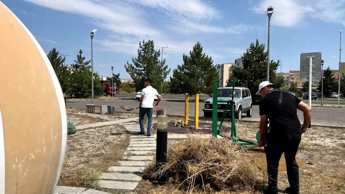 Талдықорғандық жастар «Taza El - Taza Bolashaq» атты экологиялық сенбілік өткізді