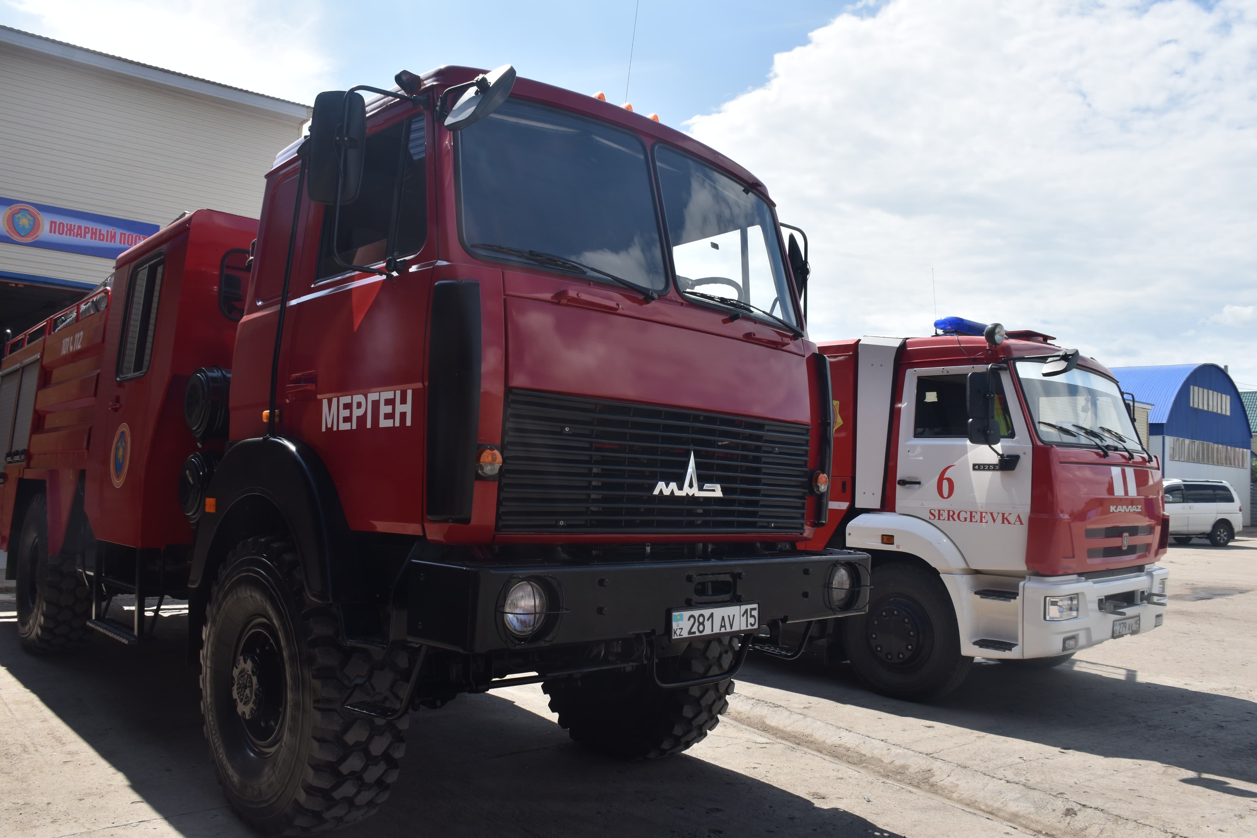 Солтүстік Қазақстан облысында ерікті өрт сөндірушілер ауылшаруашылық нысандарын қорғау бойынша дайындықтан өтті
