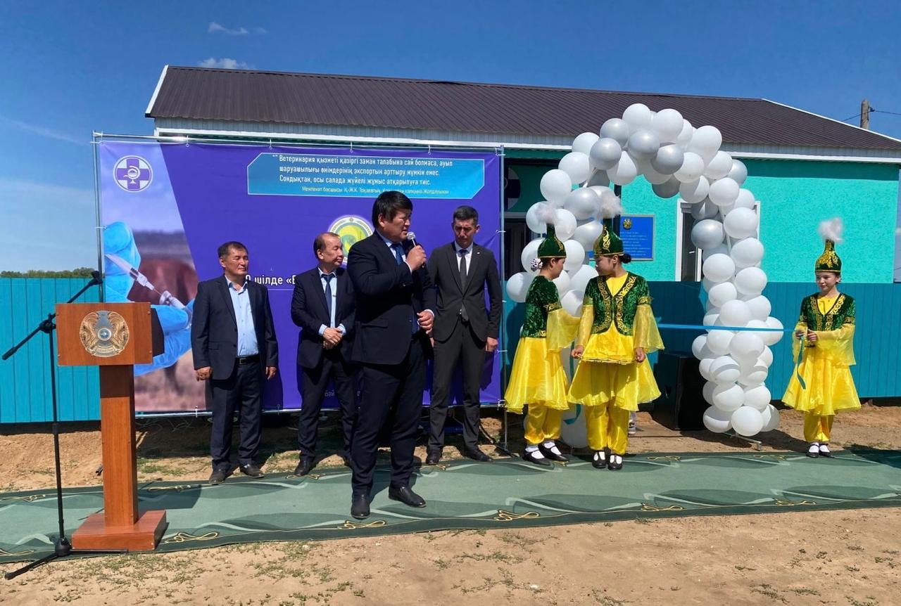 Ауылда — жаңа ветеринариялық пункт