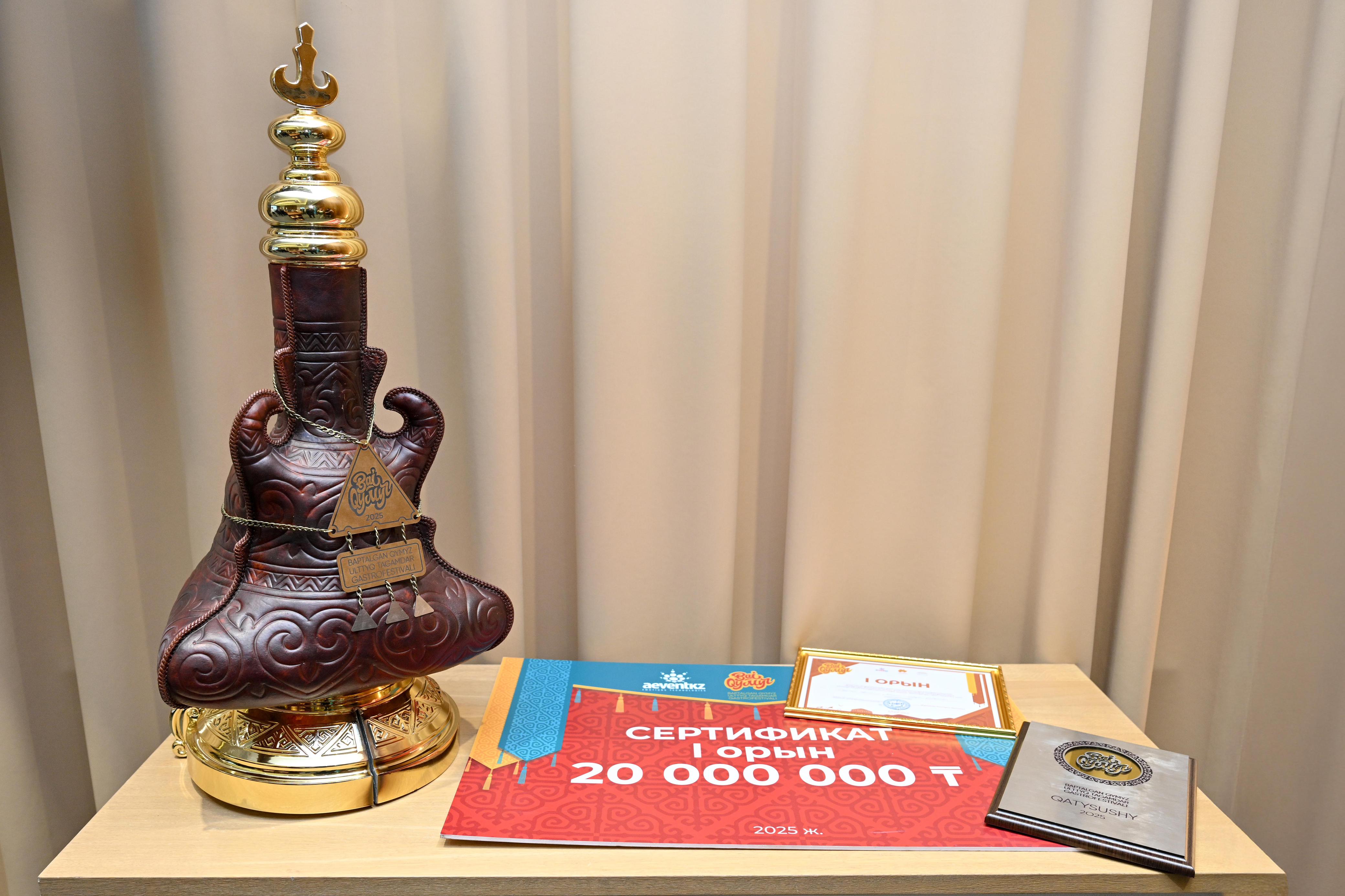 Облыс әкімі «Baiqymyz» гастрофестивалінің жеңімпаздарымен кездесті