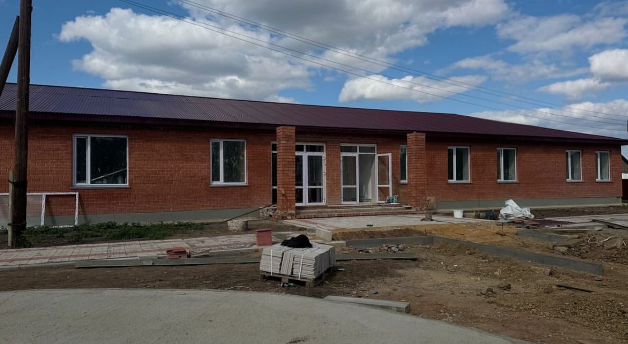 Бірсуат ауылында 100 орындық заманауи мектеп салынуда