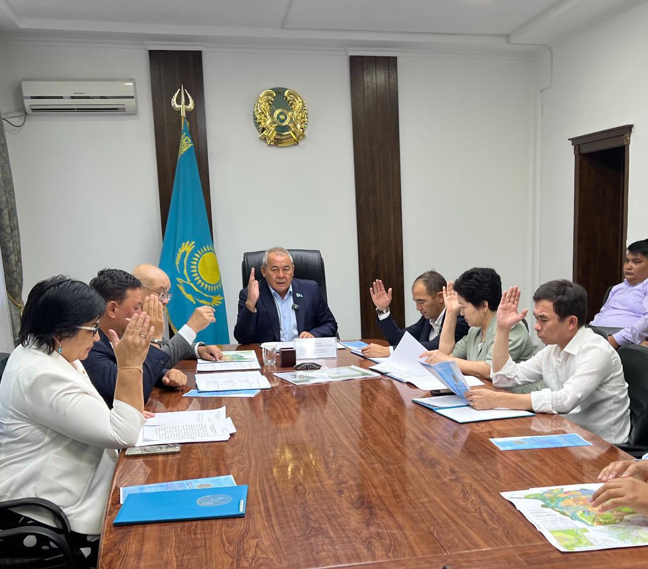 2025 жылдың 22 шілдесінде Талдықорған қалалық мәслихатының VIII шақырылым депутаттарының кезектен тыс сессиясы өтті