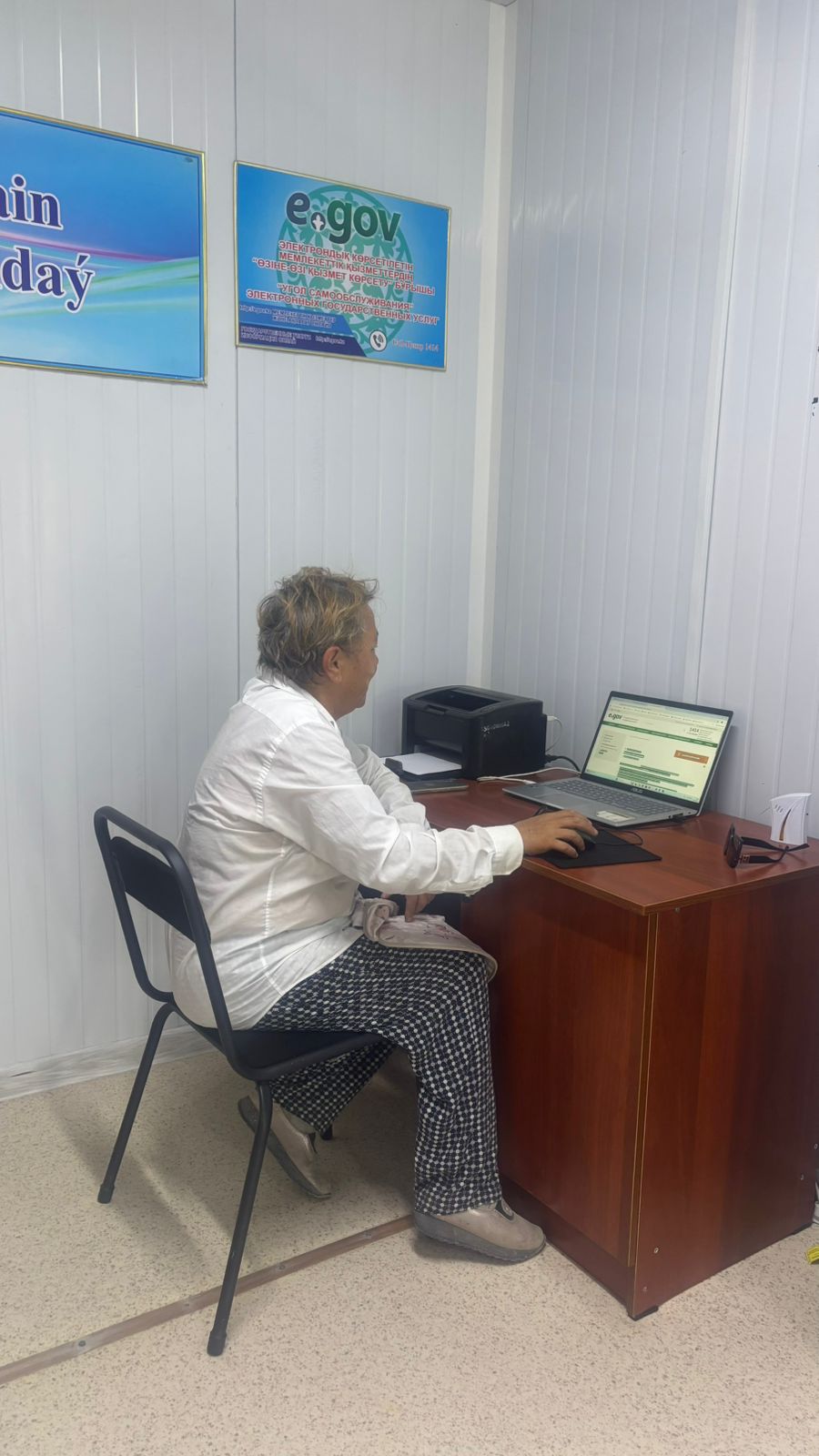 Өзіне-өзі қызмет көрсету бұрышы арқылы түсіндірме жұмыстары жүргізілді