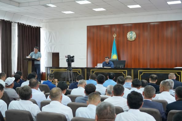 НҰРАЛХАН КӨШЕРОВ ШАРДАРАДА АҒЫН СУ ЖӘНЕ АУЫЗ СУ МӘСЕЛЕЛЕРІ ЖӨНІНДЕГІ ШТАБТЫҢ МӘЖІЛІСІН ӨТКІЗДІ