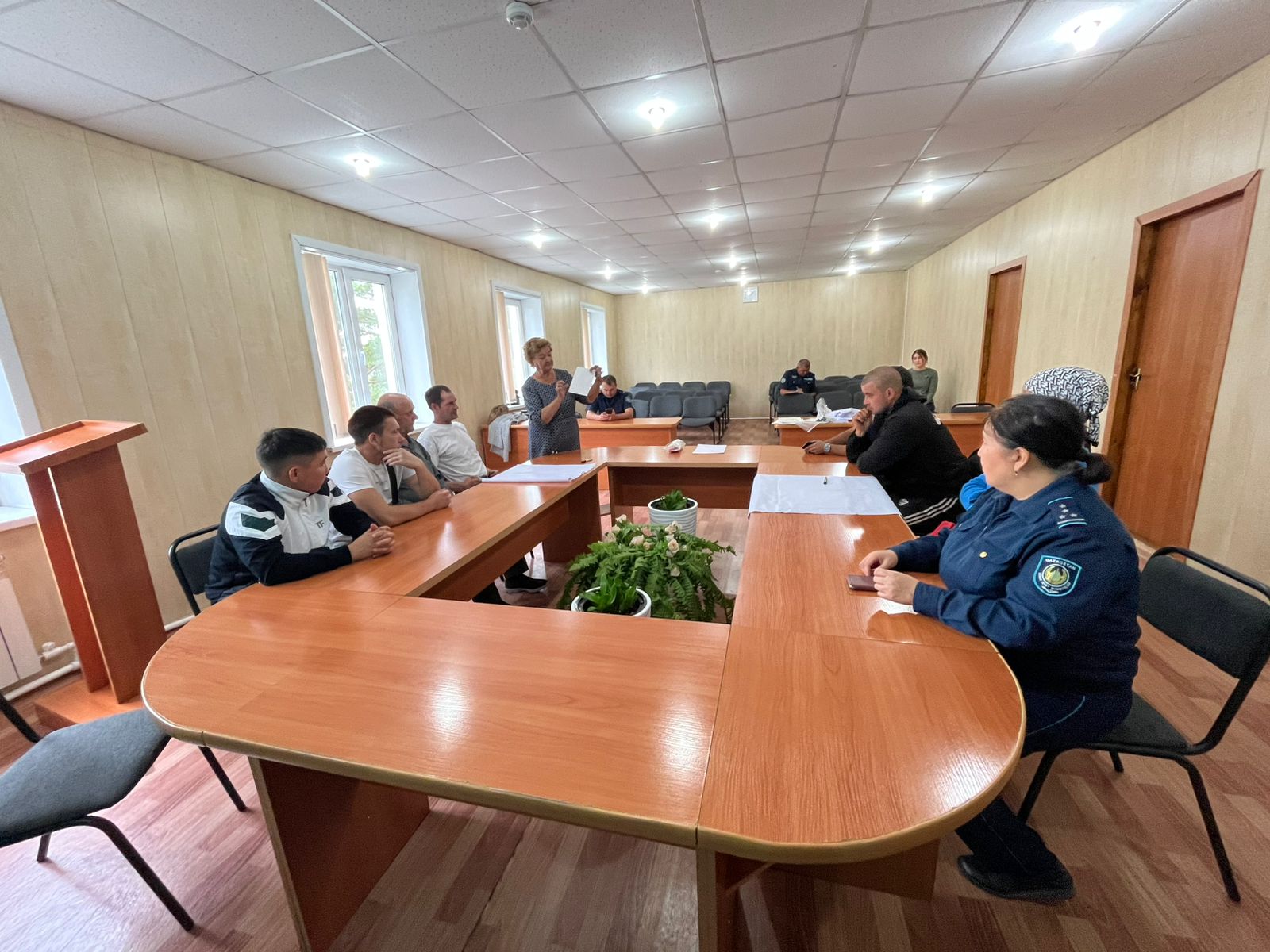 Жамбыл ауданы пробация қызметінде есепте тұрған адамадармен іс-шара өткізу