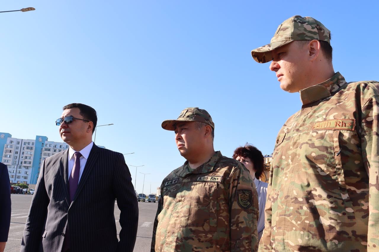 Ақтауда «Жер-2025» республикалық командалық-штабтық оқу-жаттығуы басталды