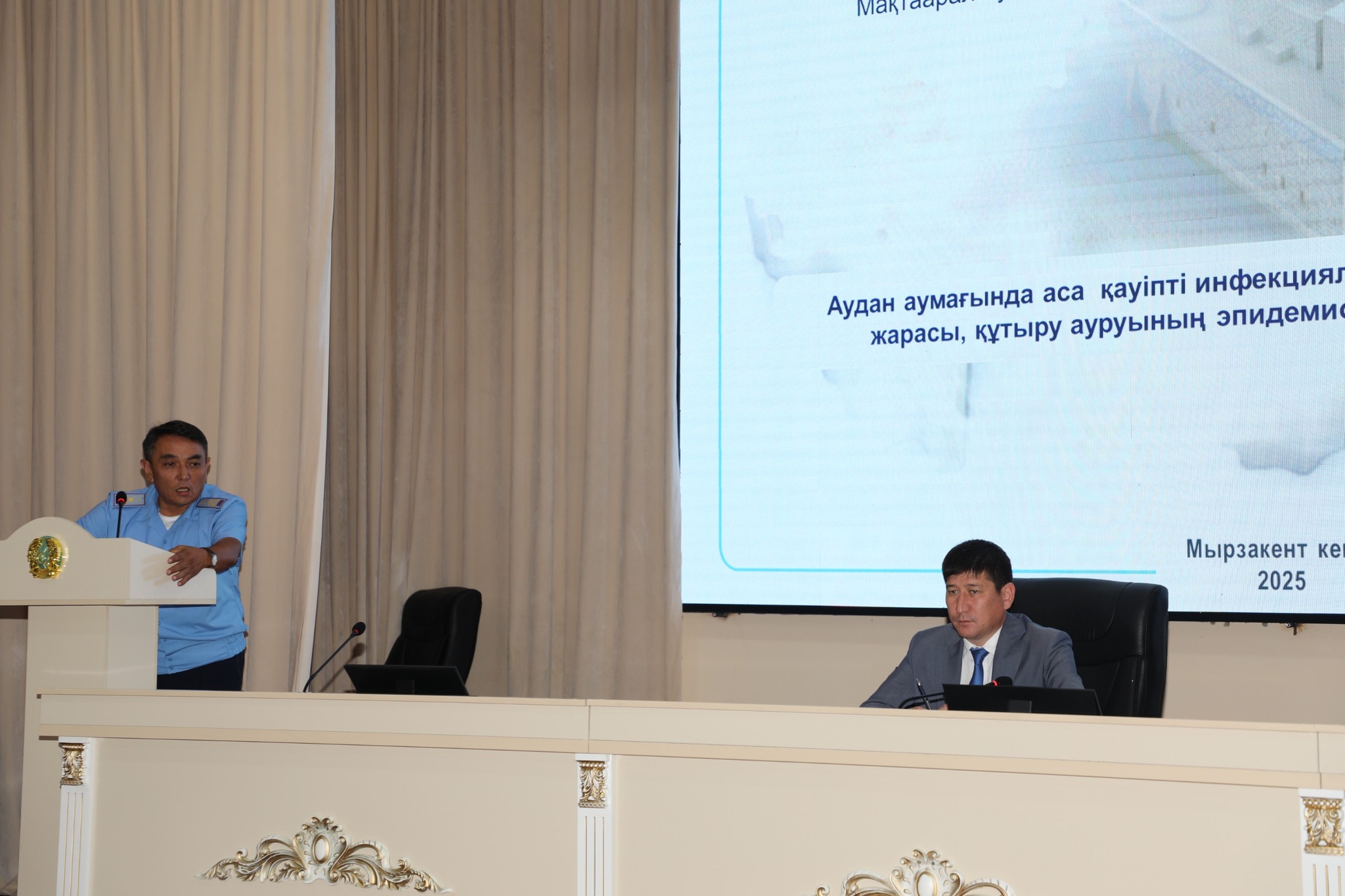 МАҚТААРАЛДА ТӨТЕНШЕ ЖАҒДАЙЛАРДЫҢ АЛДЫН АЛУ ЖӨНІНДЕГІ КОМИССИЯ ОТЫРЫСЫ ӨТТІ