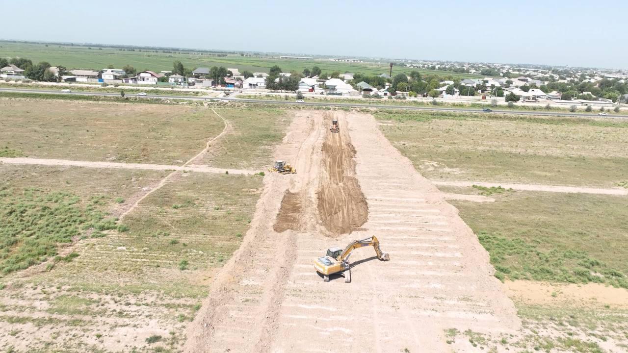 МАҚТААРАЛДА ХАЛЫҚАРАЛЫҚ ӨНДІРІСТІК КООПЕРАЦИЯ ОРТАЛЫҒЫНА ИНФРАҚҰРЫЛЫМ ТАРТУ ЖҰМЫСТАРЫ БАСТАЛДЫ