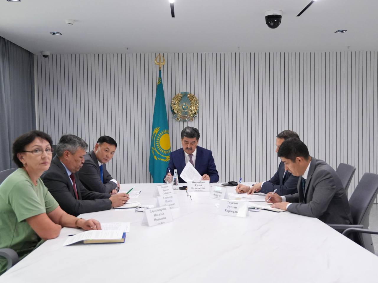 Экология министрі азаматтарды жеке қабылдады