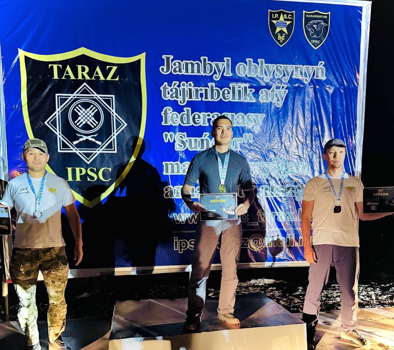 Сборная команда Генеральной прокуратуры «Қорғау» заняла призовое место по практической стрельбе из пистолета на Кубке Республики Казахстан