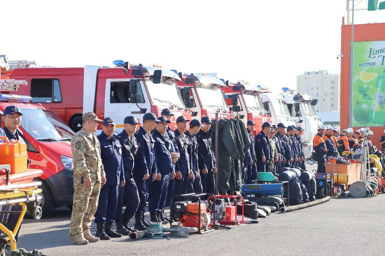 Ақтауда «Жер-2025» республикалық командалық-штабтық оқу-жаттығуы басталды