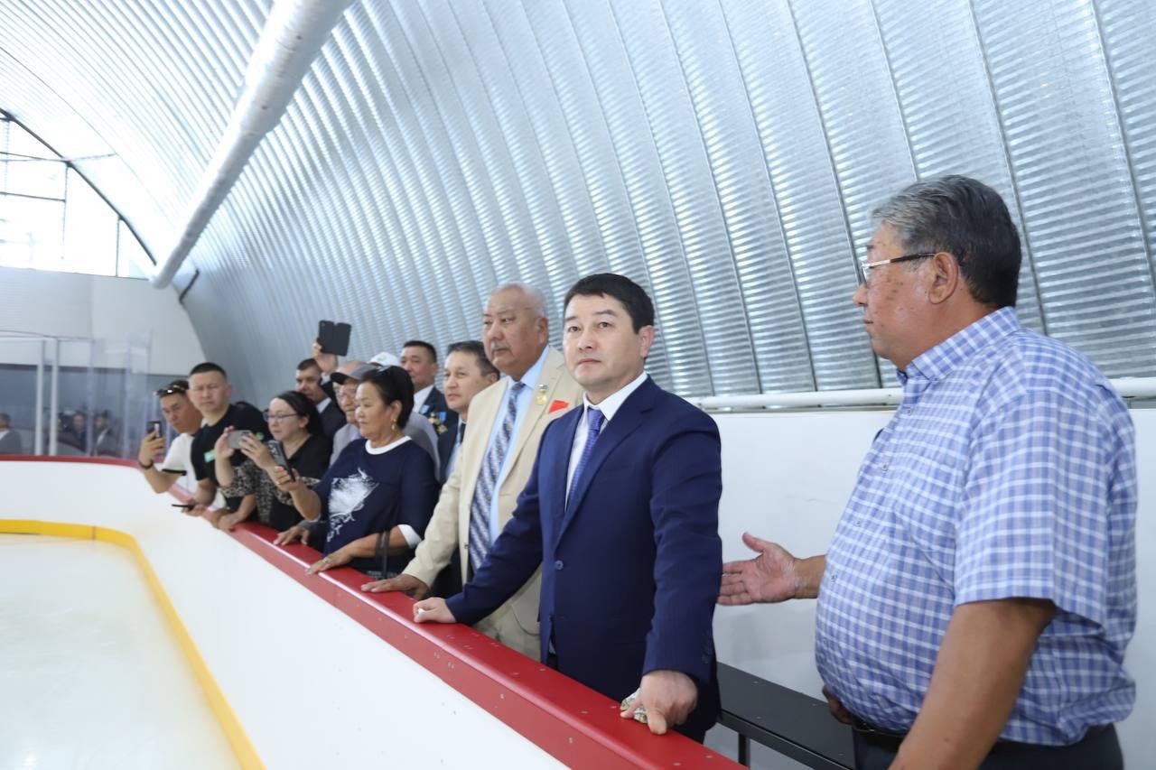 В Мангистау открылся первый ледовый комплекс