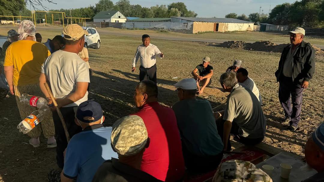 Жетіжал ауылы тұрғындарымен кездесу өтті