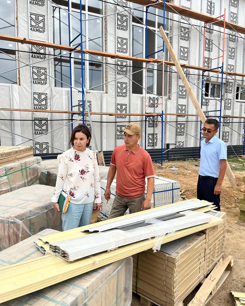 Қараөзен мектеп-лицейіндегі жөндеу жұмыстары бақылауда