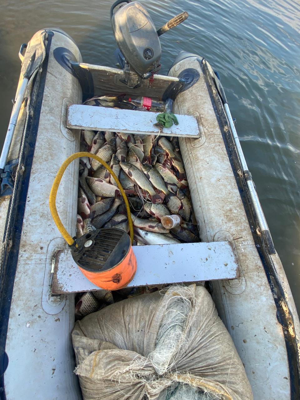 ШҚО-да тыйым салынған аумақта балық ресурстарын заңсыз аулаған бес браконьер ұсталды