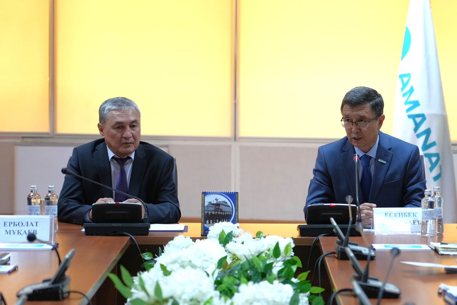 Көлік министрлігінде «AMANAT» партиясы «Бірлік» филиалының Атқарушы хатшысымен кездесу өтті