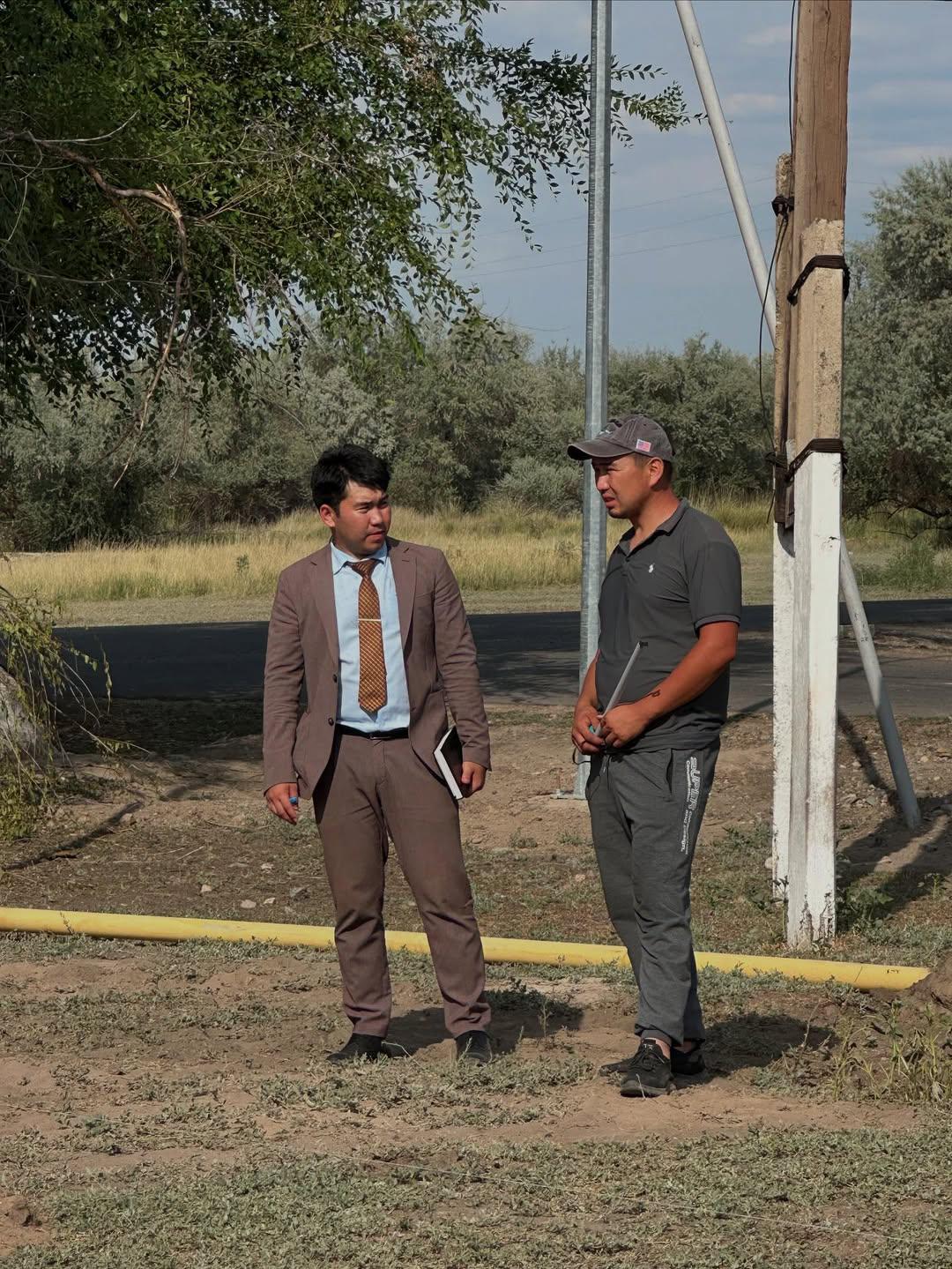 Мұқаншы ауылында жаңа тұрғын үйлердің құрылысы жүріп жатыр