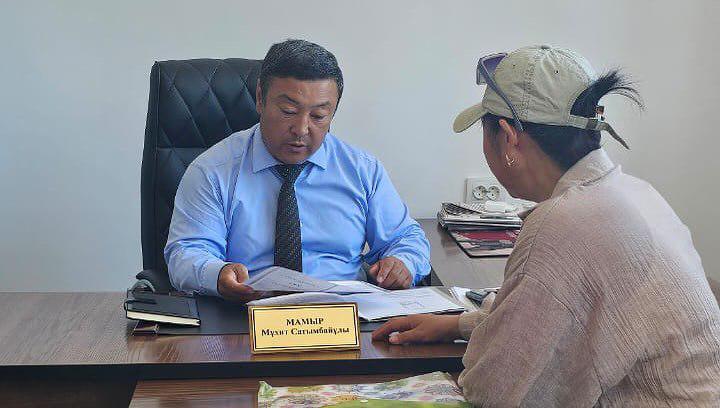 Азаматшаны жеке қабылдау өтті