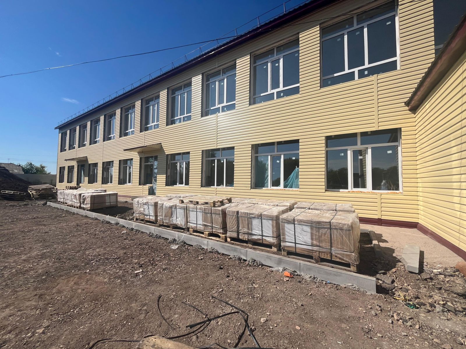 Камышенка мектебінде күрделі жөндеу жұмыстары басталды